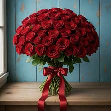 Букет Красные розы Блэк Меджик в Адлер