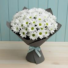 Букет белые хризантемы в Адлер Букет цветов из: Хризантемы в Адлер