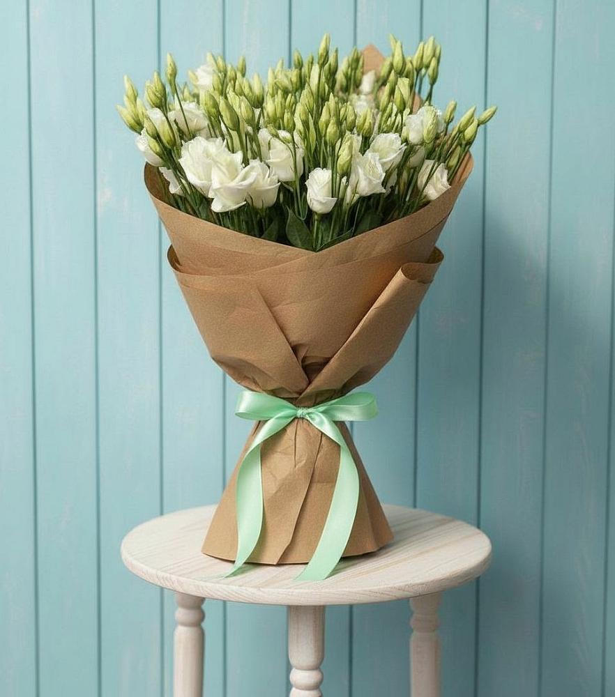 Букет цветов из: Лизиантусы в Адлер