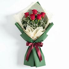 Букет рубиновое очарование в Адлер Букет цветов из: Розы в Адлер