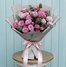 Композиция Яркий комплимент в Адлер Букет цветов из: Розы в Адлер